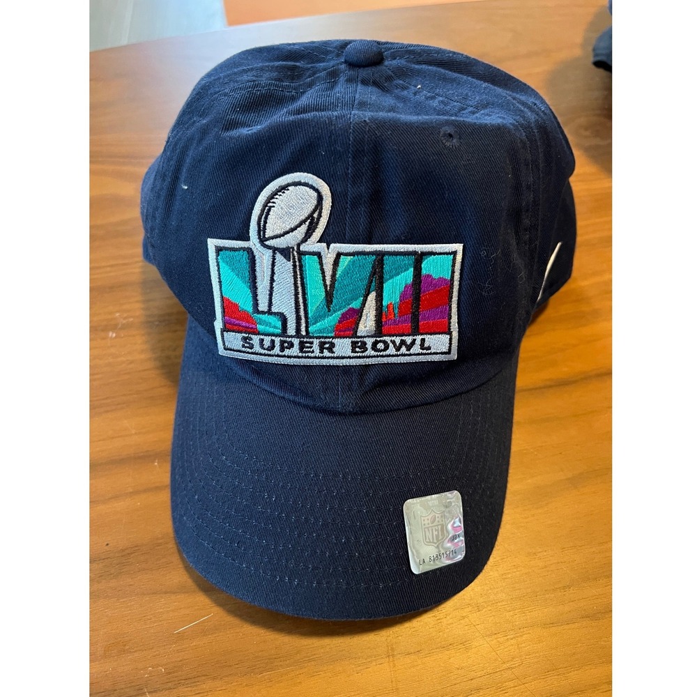 Nike NFL Super Bowl LVII 2023 Navy Embroidered Logo Baseball Cap